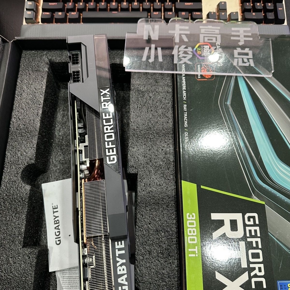 rtx3080ti技嘉猎鹰12g显卡吃鸡游戏直播视频剪辑建模渲染图形显卡 - 图2