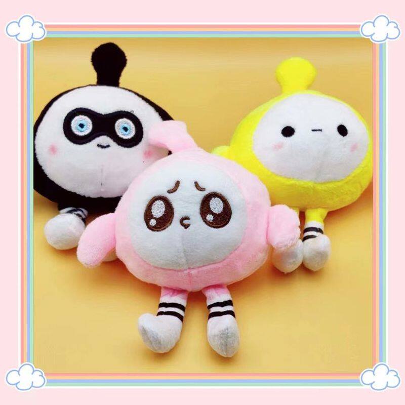 蛋仔派对玩偶厂家批发可爱小红书爆款网红蛋仔派对玩偶钥匙扣毛绒玩具包包挂件