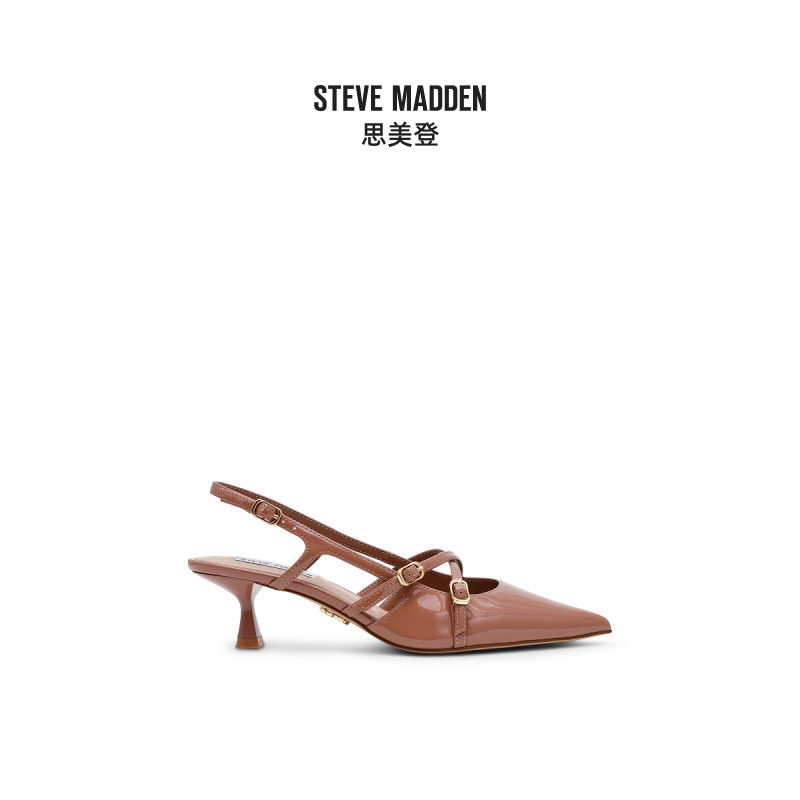 [辛芷蕾同款]Steve Madden思美登LINDALE2026夏季新款猫跟高跟鞋