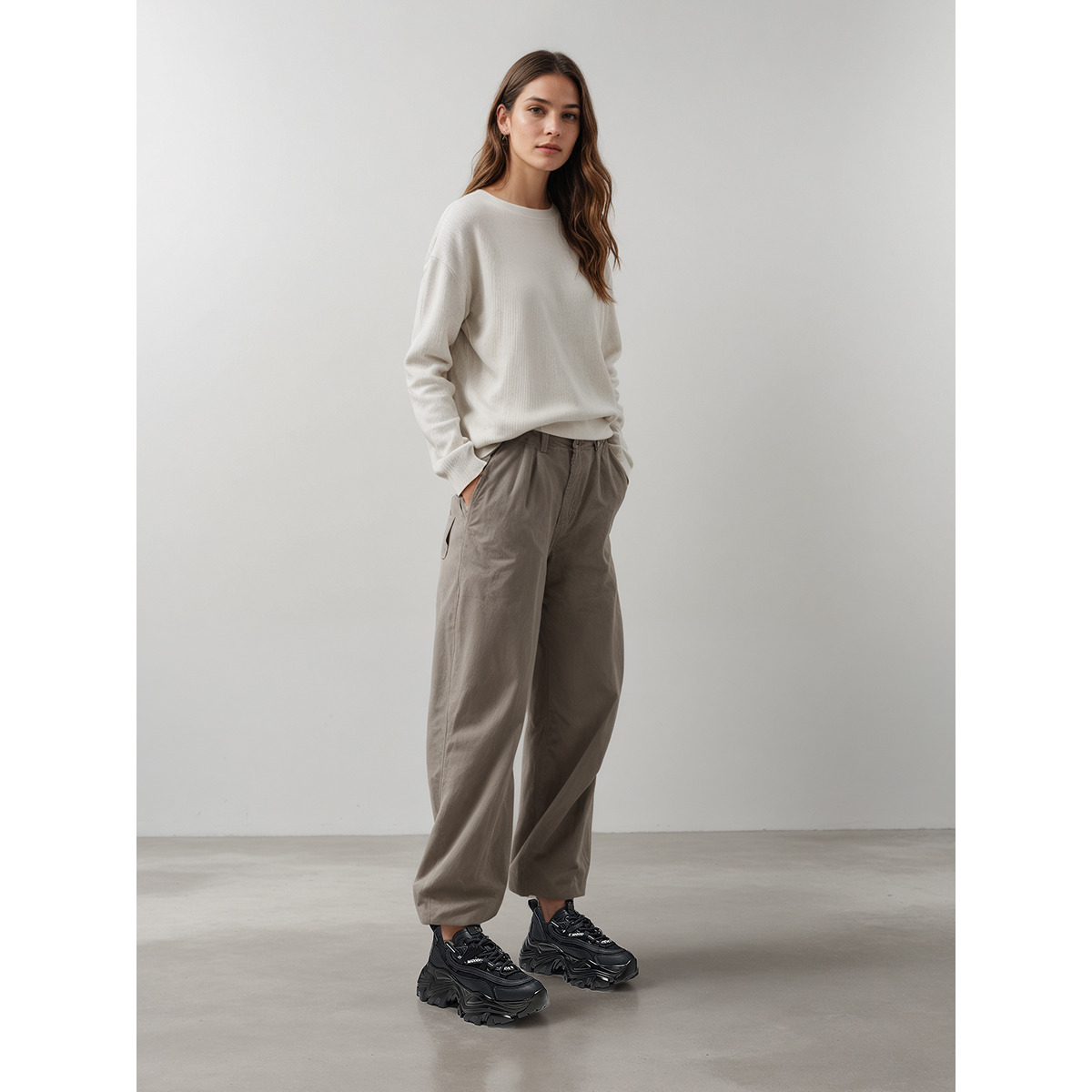 [张紫宁同款]厚底Steve Madden思美登RECOUPE焕新老爹鞋运动鞋女 - 图1