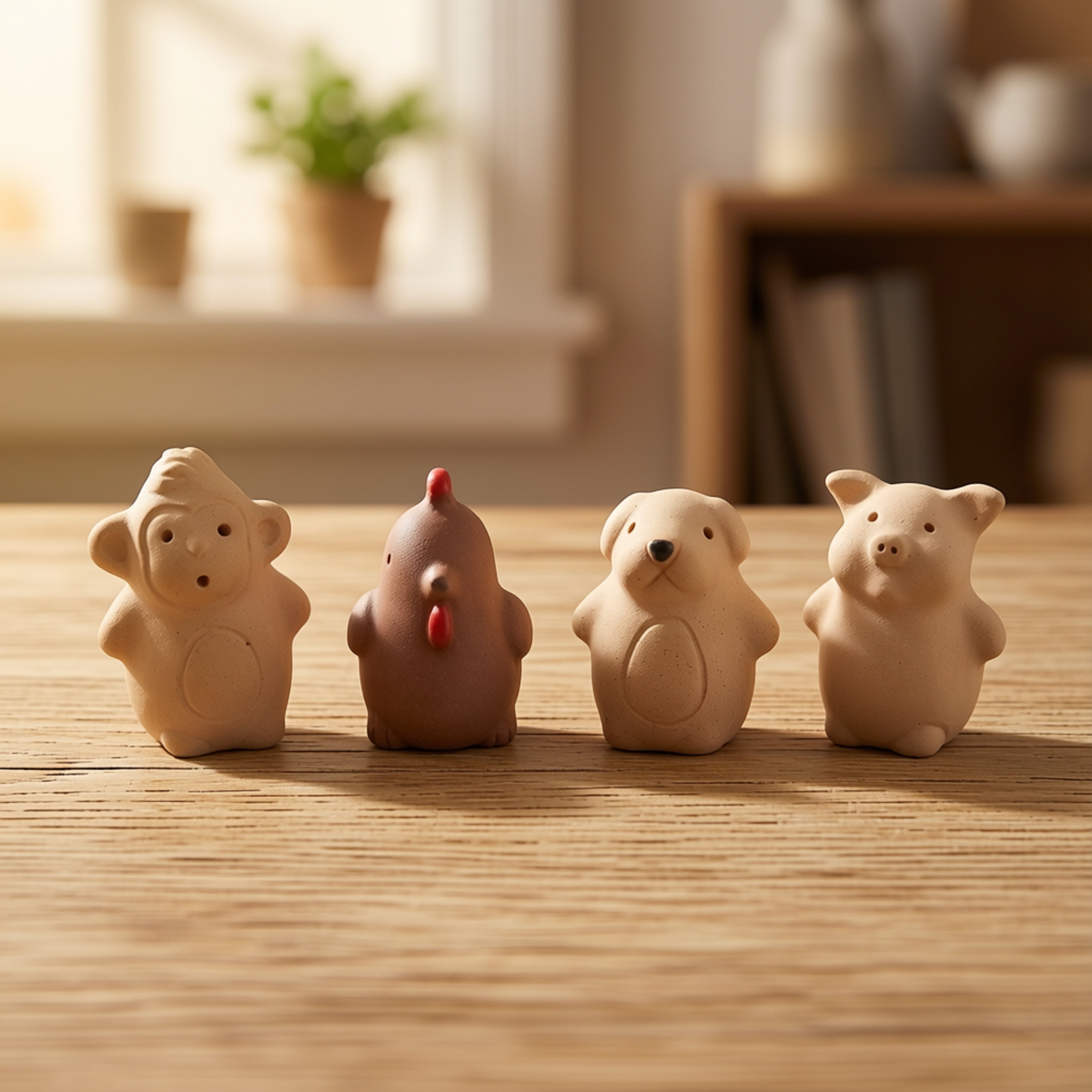 手工土陶泥纯土实心生肖摆件土生肖挂件陶艺泥塑摆件十二生肖泥塑,淘宝优惠券,粉丝福利购,淘宝优惠卷