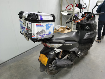 ເຫມາະສໍາລັບ rack ຫລັງ Honda NX125, rack ຫາງ, WH125T-9D tail box rack, tail box, ອາລູມິນຽມ tailbox ອຸປະກອນດັດແປງ