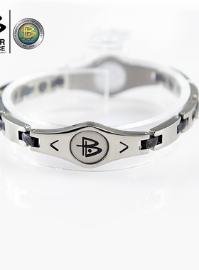 霸能纯钛负离子balance亮银手链