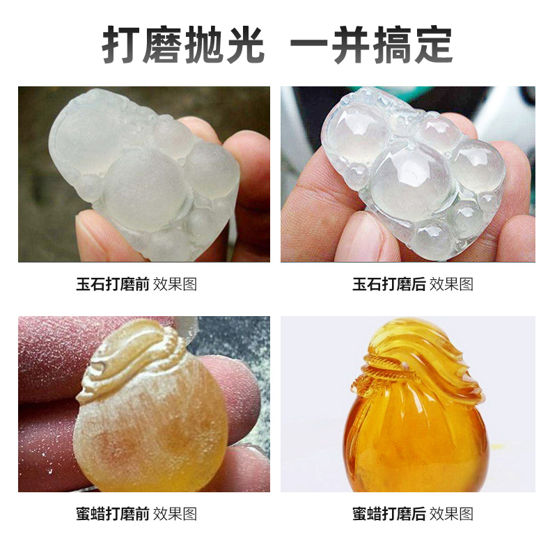 虎鲨牌干磨砂纸墙面油漆抛光砂皮木工家具木门根雕打磨白砂纸包邮 - 图1