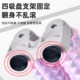 Suction cup foam roller detachable wall bracket double row roller muscle relaxation massage roller yoga column mace