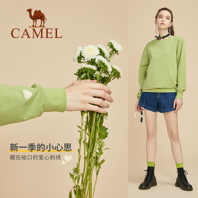 【直播专享】骆驼旗舰店首发新品卫衣 骆驼女鞋卫衣/绒衫