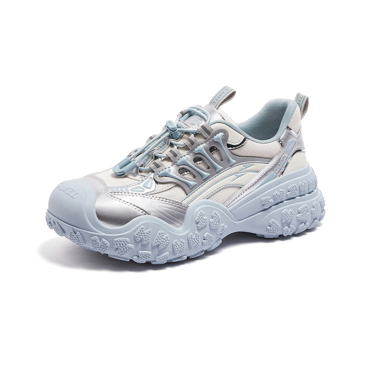 骆驼女鞋2025秋季新款潮流机甲厚底增高休闲登山户外徒步丑萌鞋女,淘宝优惠券,粉丝福利购,淘宝优惠卷