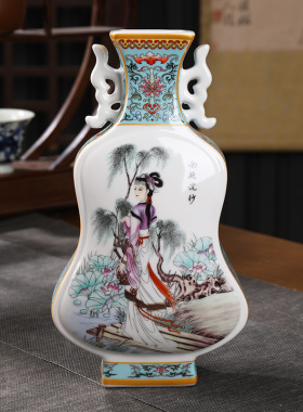 景德镇陶瓷花瓶装饰摆件