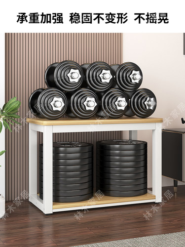 简约钢木组缸鱼缸底座客厅水族馆鱼缸底架底柜金属承重多层鱼缸架 - 图2