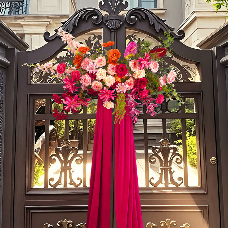 结婚装扮用品婚礼布置花艺门庭大门栏杆阳台仿真婚房婚庆花束装饰,淘宝优惠券,粉丝福利购,淘宝优惠卷
