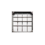 304 Квадратная крышка из нержавеющей стали.