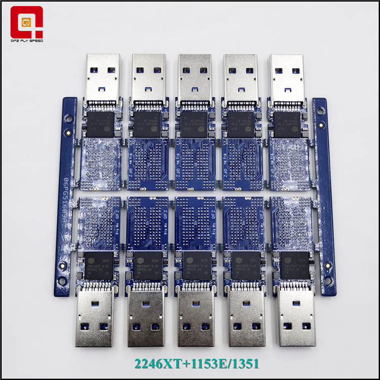 慧荣SMI usb3.0GEN1 2246XT主控板 桥接ASM1351/1153 支持MLC颗粒 - 图1