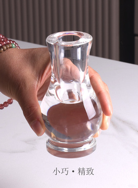 水晶玻璃时尚简约家居办公室摆件