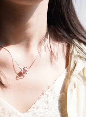 十二星座星球月光石锁骨守护石