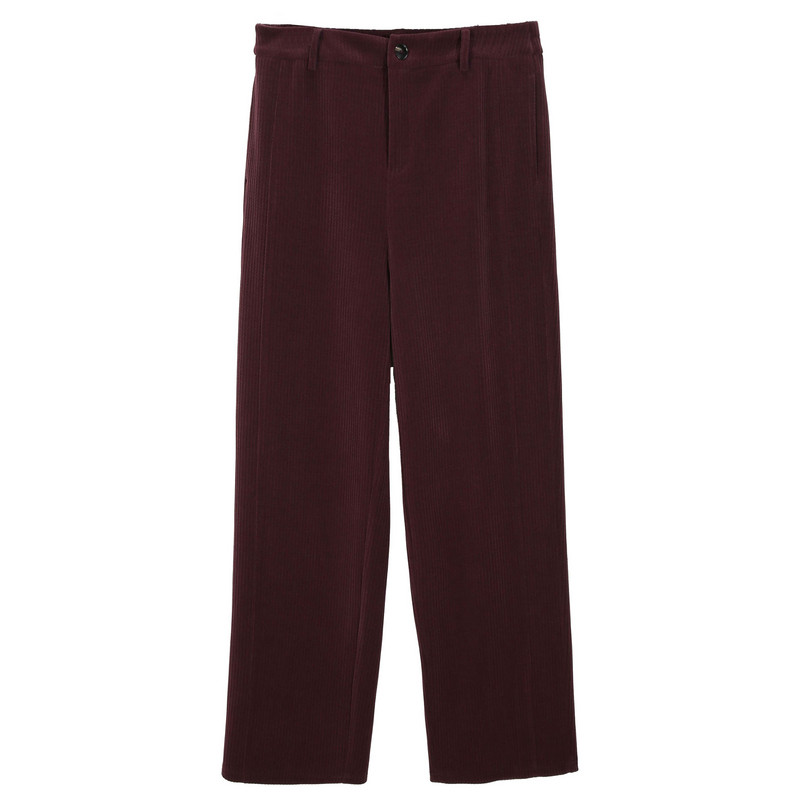 【慵懒舒适裤子】纤莉秀大码女装织带设计休闲裤胖mm2025冬装新款,淘宝优惠券,粉丝福利购,淘宝优惠卷