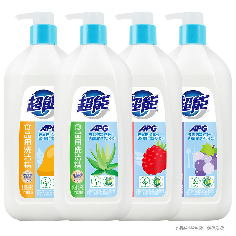 超能APG洗洁精1.1kg家用实惠装食品用洗涤剂植物洁净力洗碗洗碟精,淘宝优惠券,粉丝福利购,淘宝优惠卷