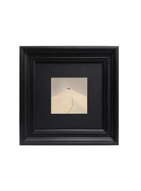 现代中古风样板房电视柜书柜装饰画镂空花瓶抽象几何摆件组合