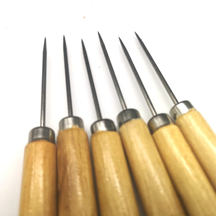 木柄锥子手工工具鞋锥子补鞋针打孔锥雕刻钢针耐磨葫芦锥子千枚通,淘宝优惠券,粉丝福利购,淘宝优惠卷