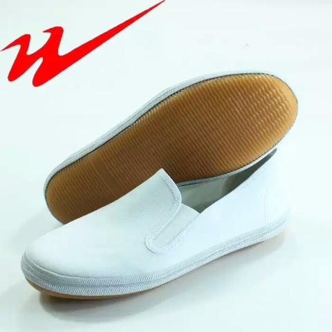 Double Star Canvas Shoes Tendon Work Shoes Elastic Lace