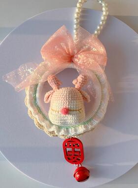 成品一路平安挂件小鹿车载挂件