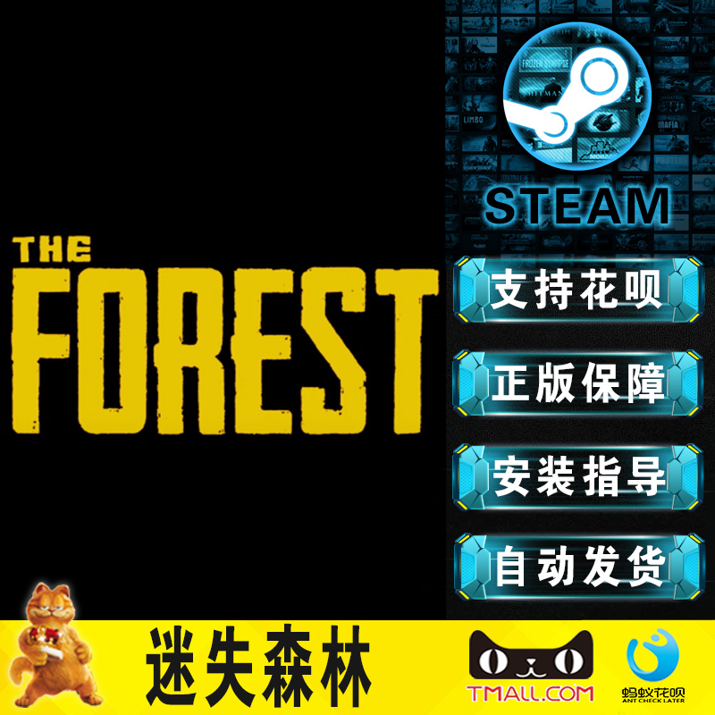 Steam 迷失森林 正版PC中文游戏 森林 迷失森林 The Forest 恐怖森林 恐怖游戏 - 图2