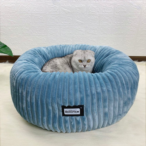 美国Balance猫窝猫睡袋狗窝泰迪厚实保暖深度睡眠耐脏宠物窝四季 - 图2