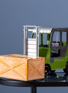 Saree/莎芮创意叉车纸巾盒