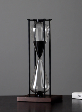 莎芮合金倒计时复古客厅高升沙漏