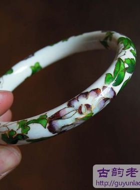 铜掐丝珐琅景泰蓝手镯