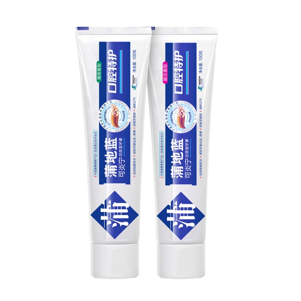 蒲地蓝特护留兰薄荷味缓解100g牙膏 天猫超市牙膏