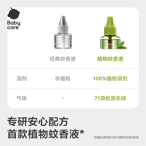 【强效驱蚊】babycare电热蚊香液家用防蚊虫叮咬驱蚊专用插电式 - 图3
