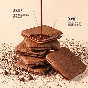 莎布蕾芝士夹心猫舌饼干4盒[6元优惠券]-寻折猪