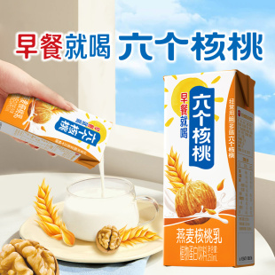 养元六个核桃早餐燕麦核桃乳250ml*24盒整箱