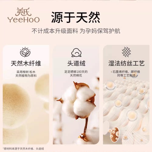 YEEHOO/英氏高腰孕妇内裤2026春秋新款怀孕早中晚期专用抗菌内裤 - 图2