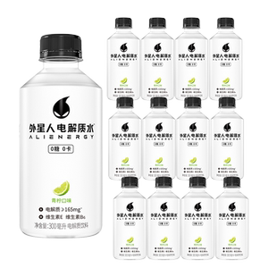 外星人无糖电解质水300mL*12瓶