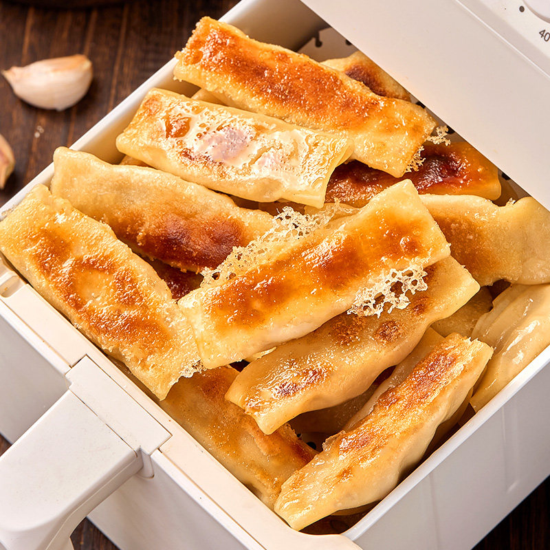 天海藏酥皮牛肉锅贴早餐速食半成品蒸饺煎饺