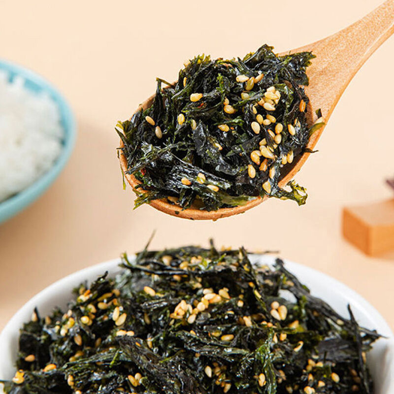 每日芝麻拌饭海苔碎120g炒紫菜碎儿童零食饭团拌饭料零食 - 图2