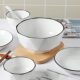 Underglaze color ceramic simple combination tableware set