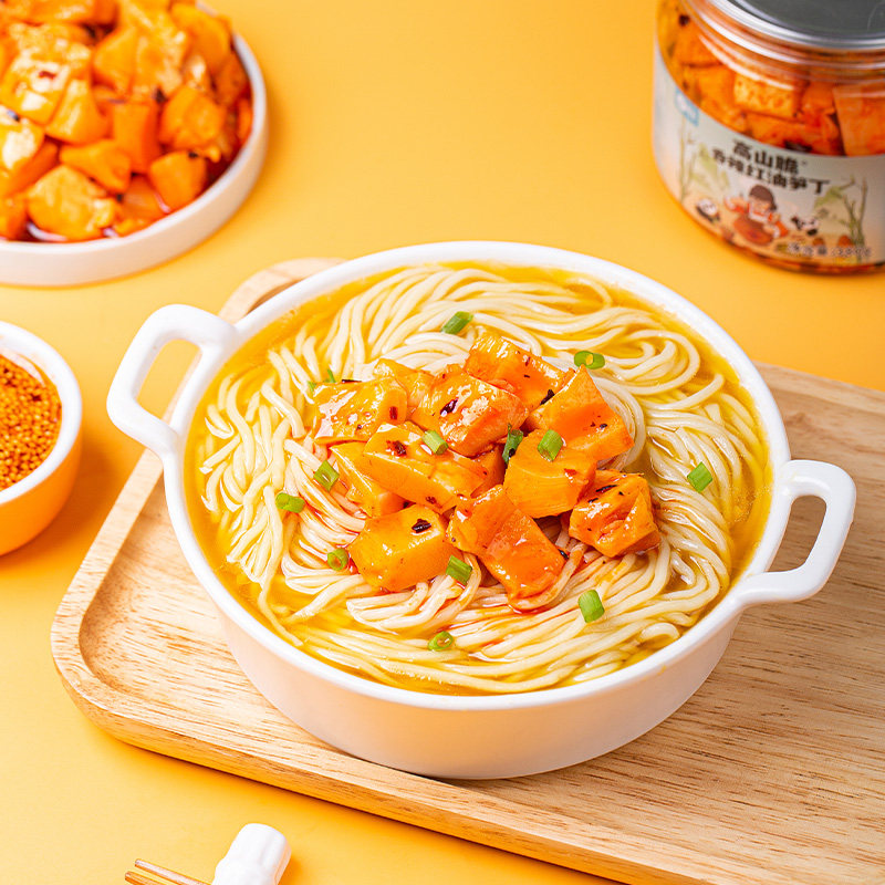 屋头高山脆下饭菜红油笋丁380g*2泡菜脆爽咸菜榨菜,淘宝优惠券,粉丝福利购,淘宝优惠卷