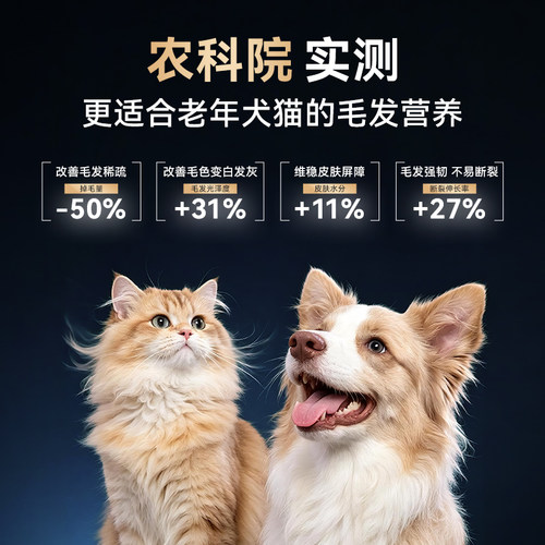 都乐时小橙冠磷虾油宠物猫狗用海洋磷脂Omega-3鱼油升级减少掉毛 - 图1