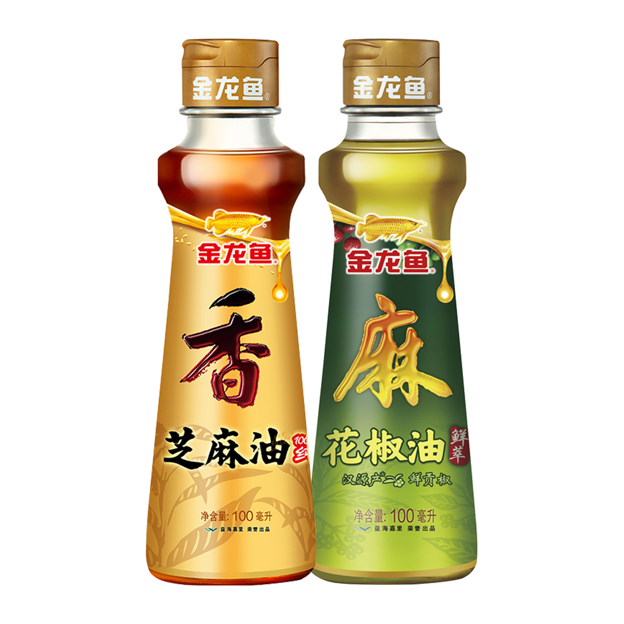 金龙鱼花椒油+芝麻油100ml*2瓶调味火锅调料底料油纯正 - 图2