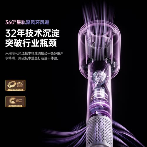 康夫F9Pro高速电吹风机家用等离子护发除螨速干吹风筒七夕礼物 - 图3