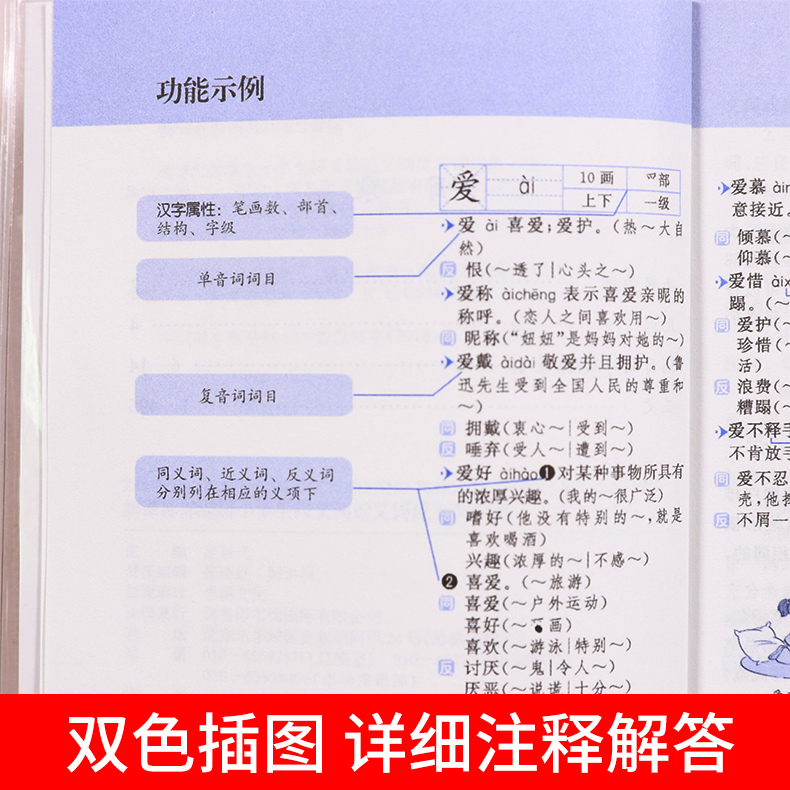 小学生同义词近义词反义词词典部编版实用工具书新华书店 - 图3