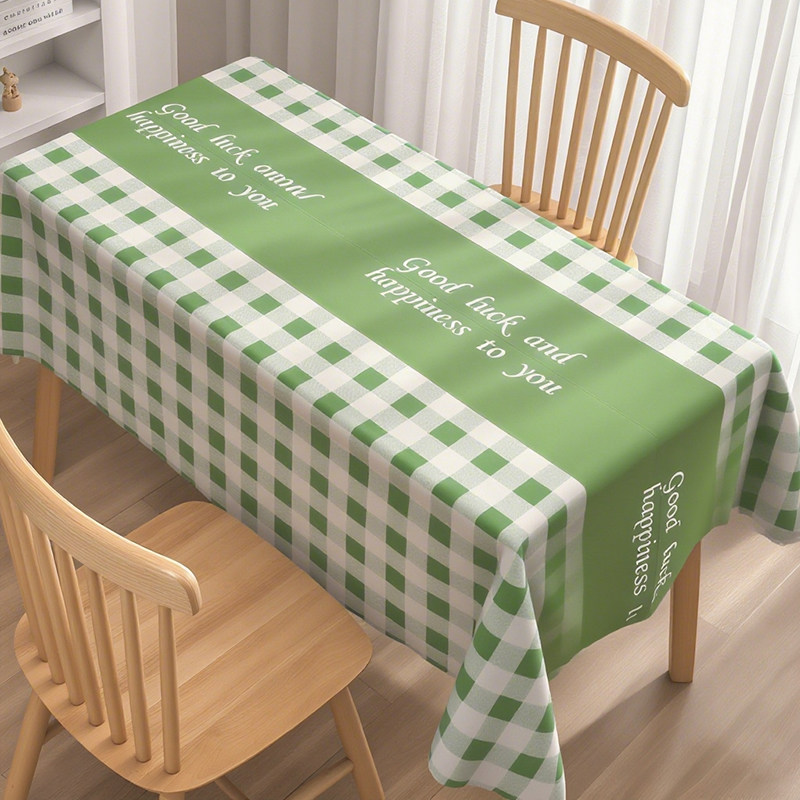 北欧风居家桌布隔油防水防尘桌旗茶几餐桌通用台布免洗桌垫防烫,淘宝优惠券,粉丝福利购,淘宝优惠卷