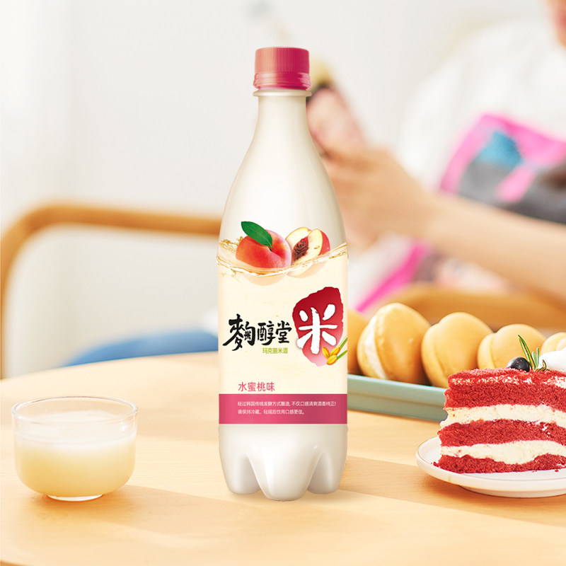 麴醇堂韩国原瓶进口玛克丽米酒果味混合装750ml*3瓶,淘宝优惠券,粉丝福利购,淘宝优惠卷