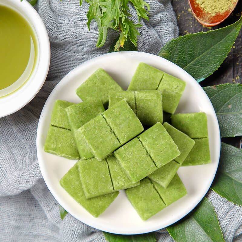 越南进口黄龙抹茶味绿豆糕点早餐200g*1盒办公室零食小吃童年味道