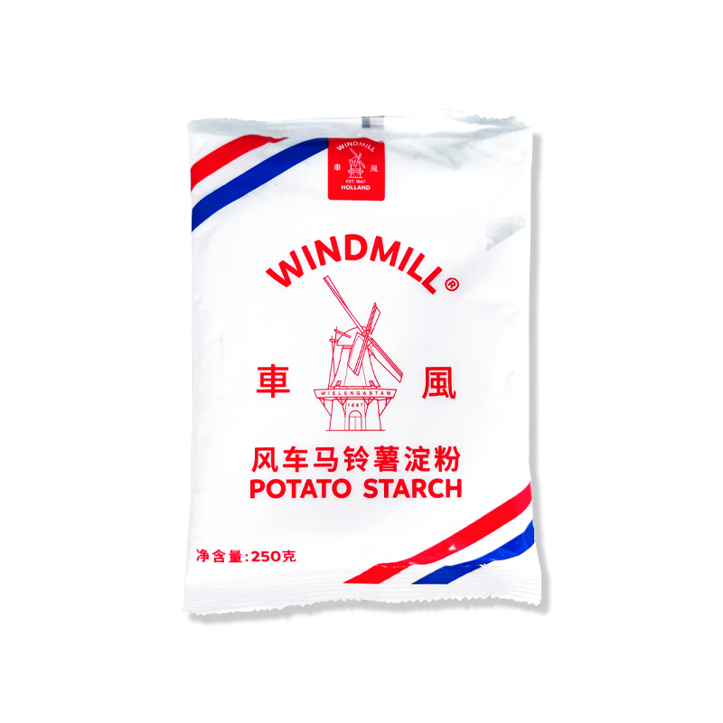 荷兰进口风车WINDMILL生粉马铃薯淀粉250g超级生粉太白粉土豆粉 - 图3