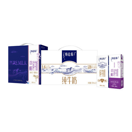 【直播推荐】 蒙牛特仑苏全脂纯