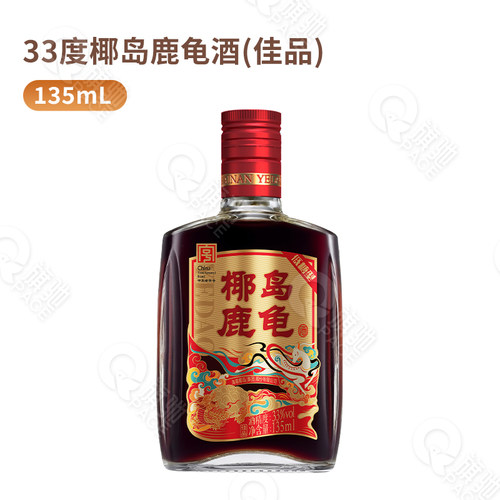椰岛（YEDAO）鹿龟酒33度（佳品）135ml 中华老字号 药食同源 - 图3