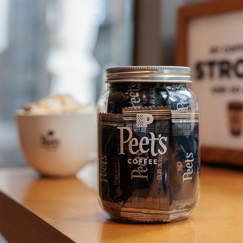 Peets皮爷咖啡伯爵太妃糖7g*15颗扁桃果仁焦糖网红零食独立包装